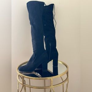 Enzo Angiolini Black Over-the-knee Boot Size 12